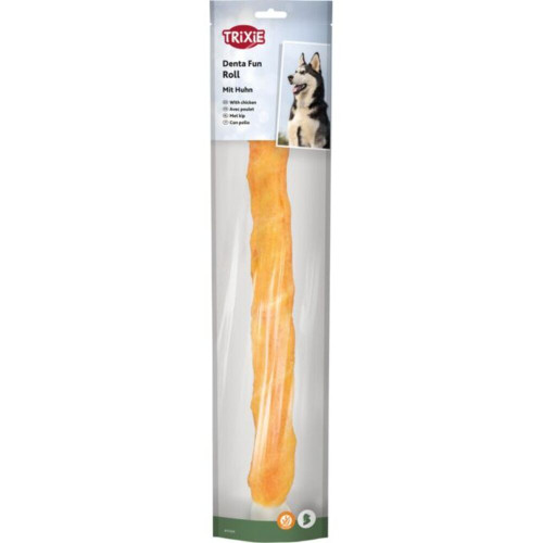 Лакомства Trixie Denta Fun Chewing Rolls для собак Палочки для чистки зубов с курицей 40 см 170 г