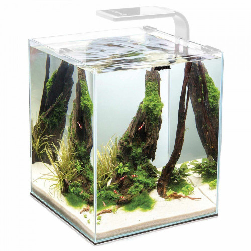 Аквариум Aquael Shrimp Set Smart для креветок белый прямой 19 л