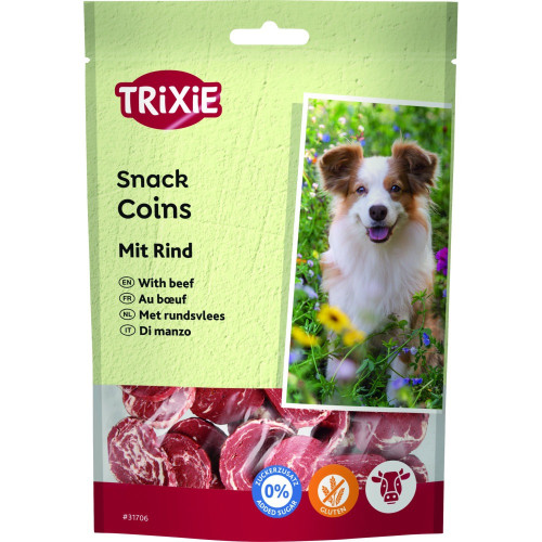 Лакомства Trixie Coins with Beef для собак с говядиной 100 г