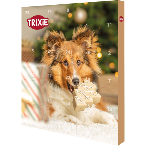 Адвент-календар Trixie для собак Різдвяний з ласощами 30х34х3,5 см