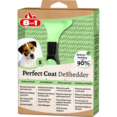 Дешеддер 8in1 Perfect Coat для вычесывания собак размер S 4,5 см