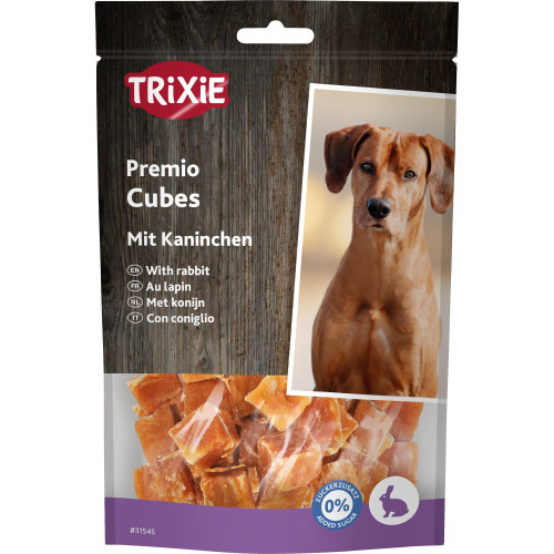 Ласощі Trixie Premio Rabbit Cubes для собак шматочки із кроликом 100 г