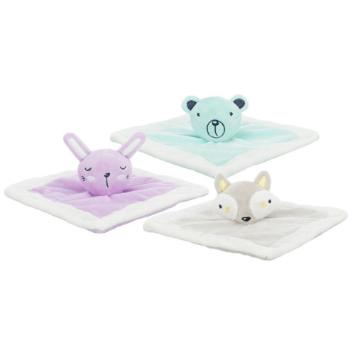 Игрушка Trixie Junior Snuggler для щенков Животные для объятий плюш 20х20 см