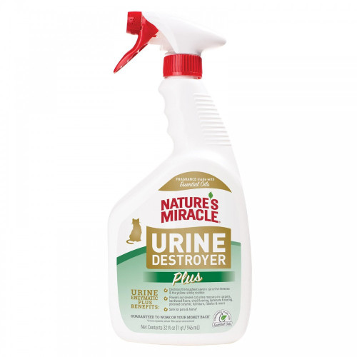 Средство 8in1 Nature's Miracle Cat Urine Destroyer Pour для устранения запахов мочи кошек 946 мл