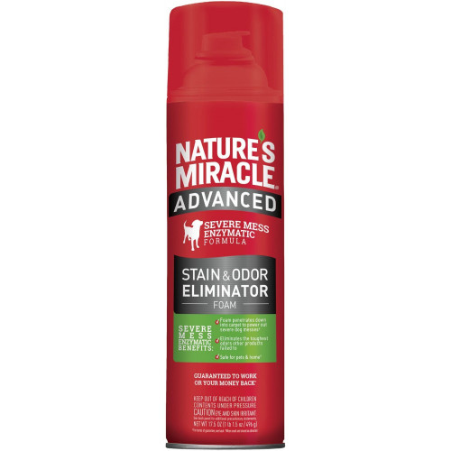 Засіб 8in1 Nature's Miracle Advanced Stain and Odor Eliminator для собак для видалення плям і запахів з посиленою...