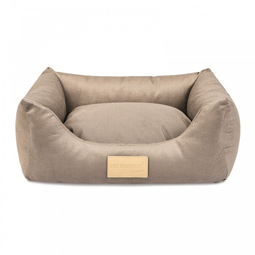 Лежак Pet Fashion Molly №2 для собак і котів пісочний 62х50х19 см