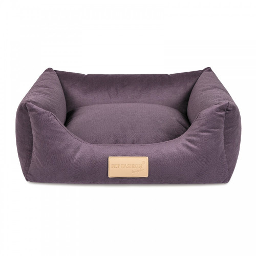 Лежак Pet Fashion Molly №1 для собак і котів фіолетовий 52х40х17 см
