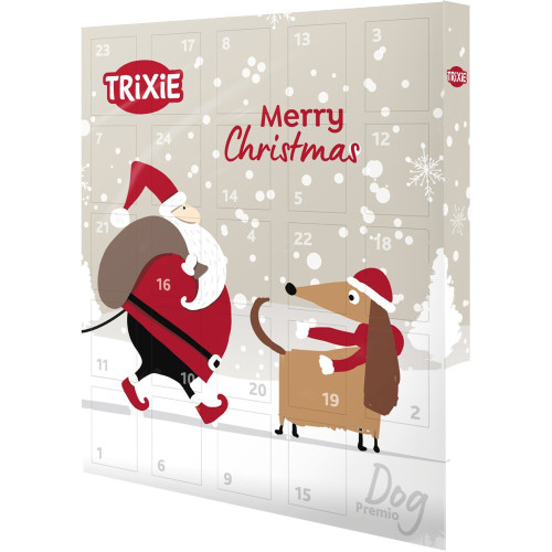 Адвент-календарь Trixie PREMIO Dog Merry Christmas для собак ассорти 30х34х3,5 см