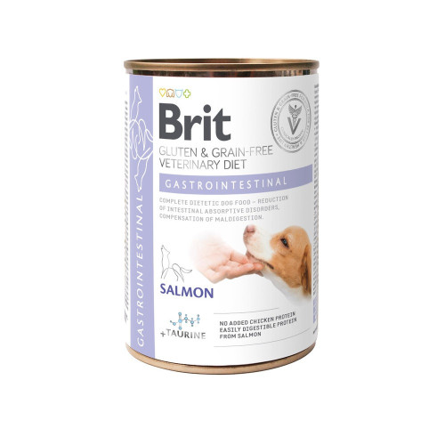 Вологий корм Brit Grain Free Veterinary Diets Gastrointestinal для дорослих собак при проблемах з травленням з...