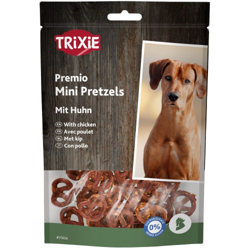 Лакомства Trixie Premio Mini Pretzels with Chicken для собак крендель с курицей 100 г