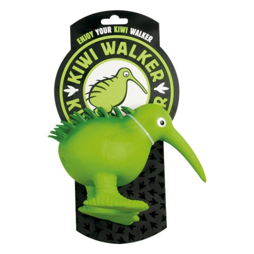 Игрушка Kiwi Walker для собак Птица Киви зеленая 15,5 см