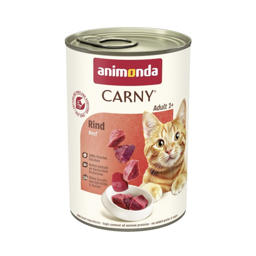 Carny Adult Beef консерва для котов с говядиной 400 г