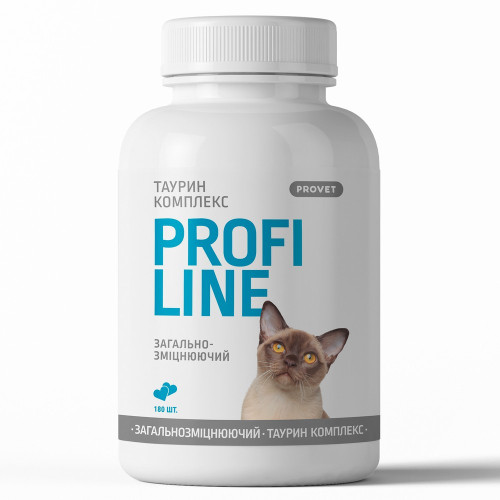 Витамины PROVET Profiline для котов таурин комплекс 180 таб