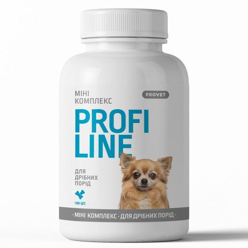 Витамины PROVET Profiline Мини Комплекс для собак мелких пород для обмена веществ 100 таблеток