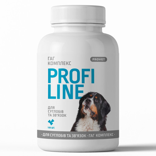 Витамины PROVET Profiline для собак ГАГ комплекс для суставов и связок 100 таб