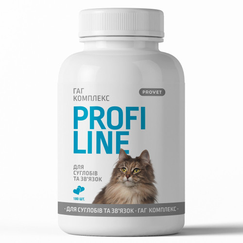 Витамины PROVET Profiline для котов ГАГ комплекс для суставов и связок 180 таб