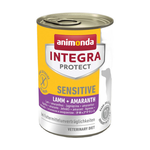 Корм ветеринарний вологий Integra Protect Sensitiv Lamb + Amaranth для собак при харчовій непереносимості ягня +...