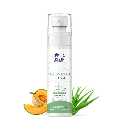 Парфумований спрей Pet Clean PET COLOGNE MUSK MELON після грумінгу для освіження шерсті тварин між купаннями з...