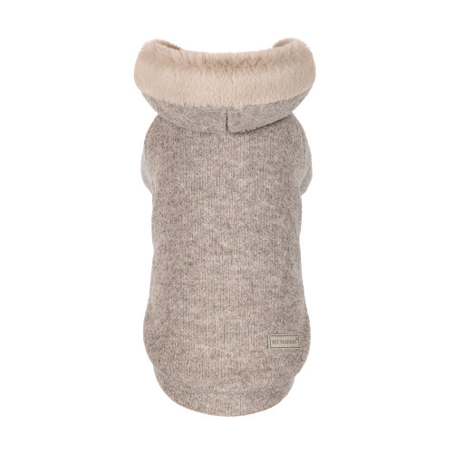 Толстовка для собак Flex Pet Fashion, L сірий меланж
