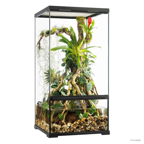 Террариум ExoTerra для экзотических животных Pro Terrarium стеклянный 45x45x90 см