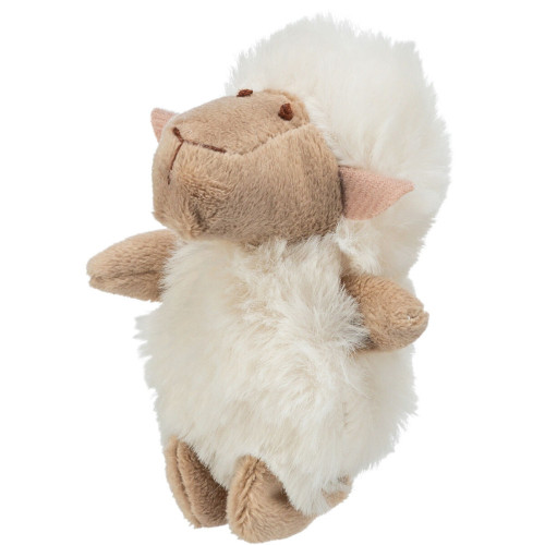 Игрушка Trixie для кошек Овца с кошачьей мятой плюш 10 см