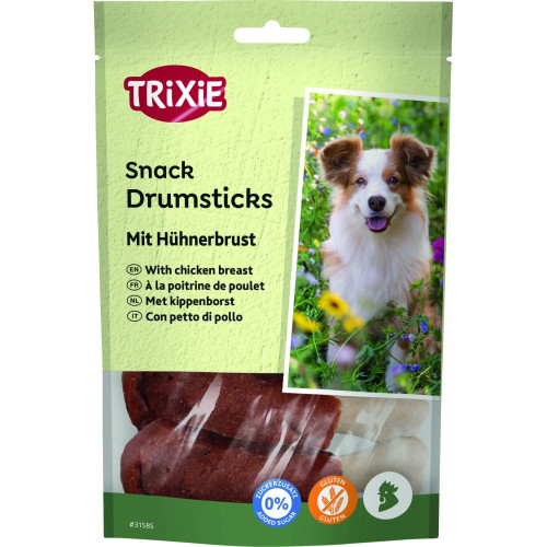 Лакомства Trixie Drumsticks with Chicken Breast для собак куриные голени 95 г 5 шт