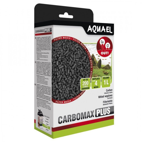 Вкладыш Aquael для фильтра CarboMax Plus активированный уголь 2 шт 1 л