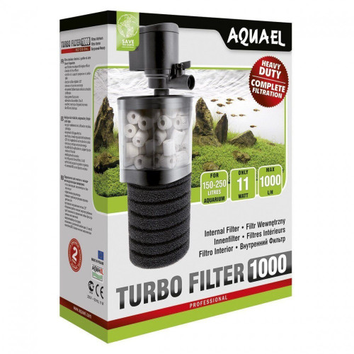 Фильтр Aquael для аквариума внутренний Turbo Filter 1000 л/час на 150-250 л