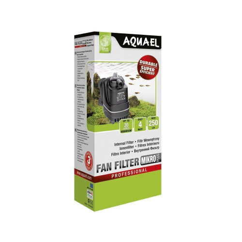 Фильтр Aquael для аквариума внутренний FAN-mikro Plus 250 л/час на 30 л