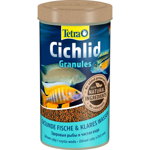 Корм Tetra Cichlid Granules для рибок цихлід гранули 500 мл