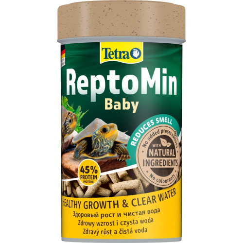 Корм Tetra ReptoMin Baby для черепах палички 32 г/ 100 мл