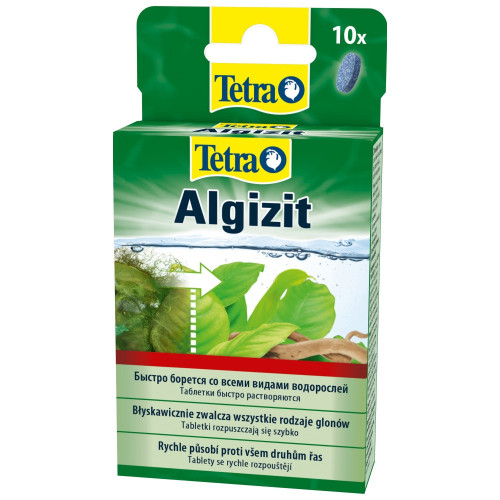 Засіб Tetra Algizit проти водоростей в акваріумі 10 таблеток на 200 л