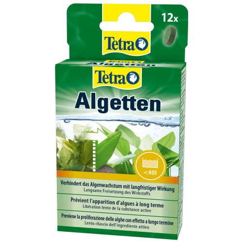 Средство Tetra Algetten для аквариума от водорослей 12 таблеток на 120 л