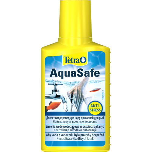 Засіб Tetra AquaSafe для підготовки води в акваріумі 100 мл на 200 л