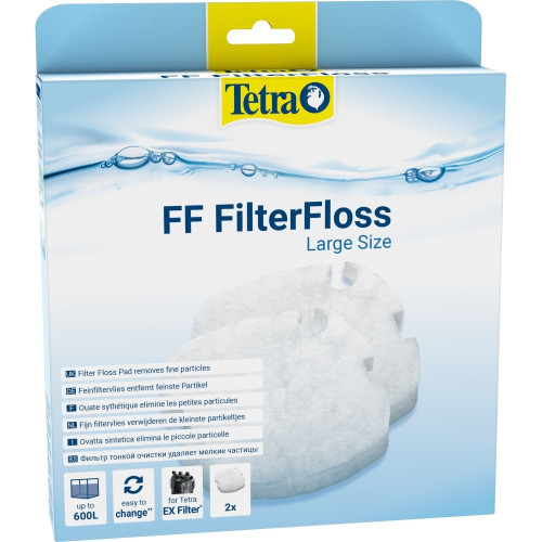 Вкладыш Tetra Filter Floss для внешнего фильтра EX 1200/1500 волокнистый 2 шт