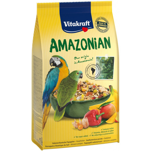 Корм Vitakraft Amazonian для крупных амазонских попугаев 750 г