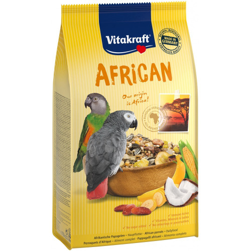 Корм Vitakraft African для крупных африканських попугаев для жако 750 г