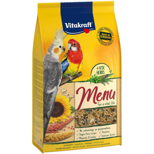 Корм Vitakraft Premium Menu Vital для нимф 1 кг