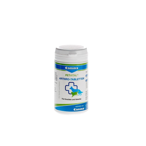Минеральный комплекс Canina Petvital Arthro-Tabletten для собак и кошек для проблемных суставов 60 г 60 табл.
