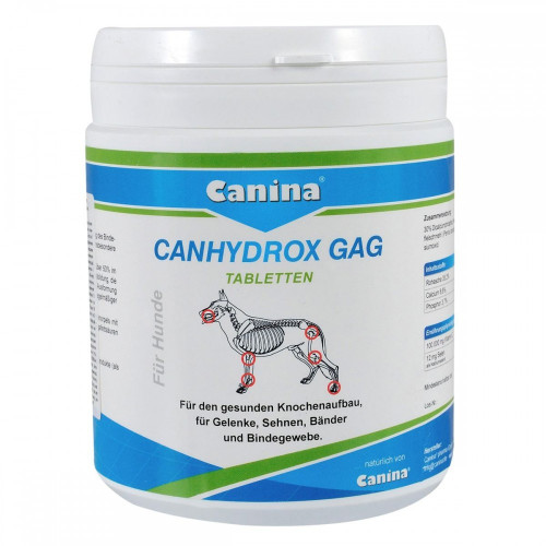 Витаминный комплекс Canina Canhydrox GAG для собак при проблемах с суставами и мышцами 600 г 360 табл.