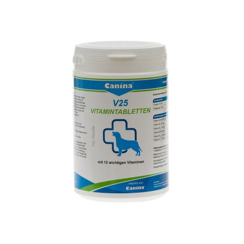 Витаминный комплекс Canina V25 Vitamintabletten для собак 700 г 210 табл.