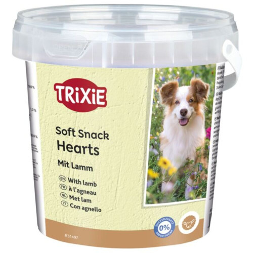 Лакомства Trixie Soft Snack Hearts with Lamb для собак с ягненком 500 г