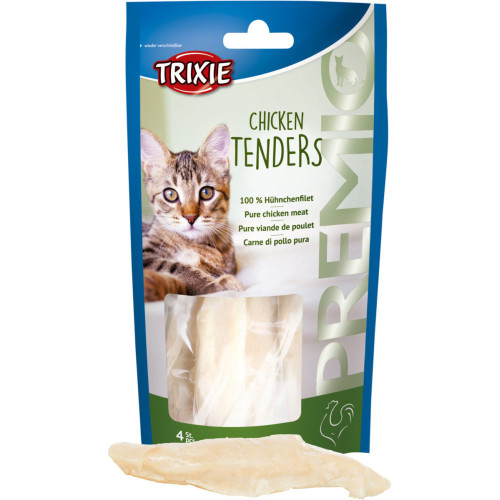 Лакомства Trixie PREMIO Chicken Tenders д/кот. куриная грудка 70гр/4шт