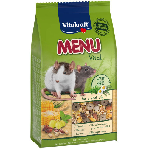 Корм Vitakraft Premium Menu Vital для декоративных грызунов и крыс 1000 г