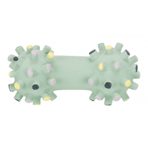 Игрушка Trixie Junior Mini Dumbbell для щенков Гантель игольчатый латекс 10 см