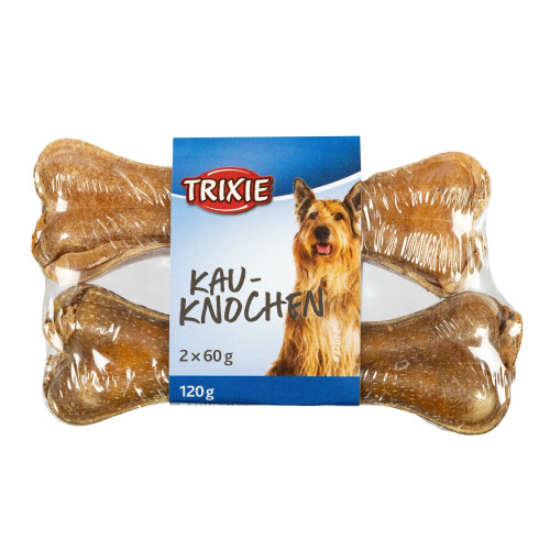 Лакомство Trixie для собак Косточка прессованная с рубцом 12 см 60 г/2 шт