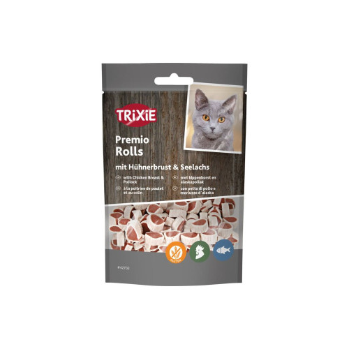 Лакомство Trixie Premio Fish Chicken Rolls для кошек роллы с курицей и рыбой 50 г