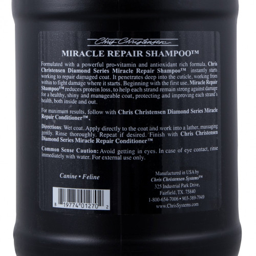Шампунь Chris Christensen Miracle Repair для собак та котів 3,8л