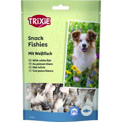 Лакомства Trixie Fishies with Whitefish для собак с белой рыбой 100 г
