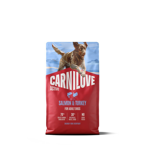Корм сухий Carnilove Active Salmon & Turkey для cобак лосось та індичка 4 кг